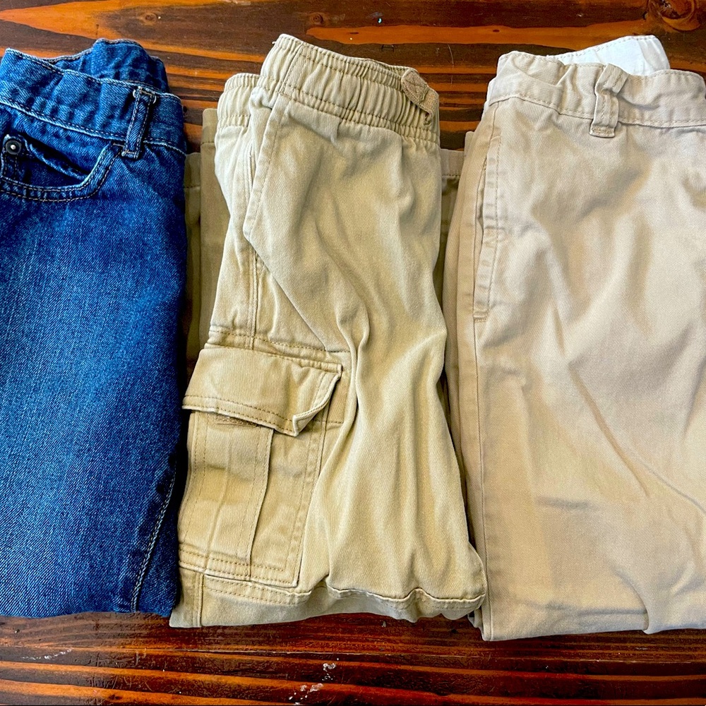Bundle of Boys size 7 pants